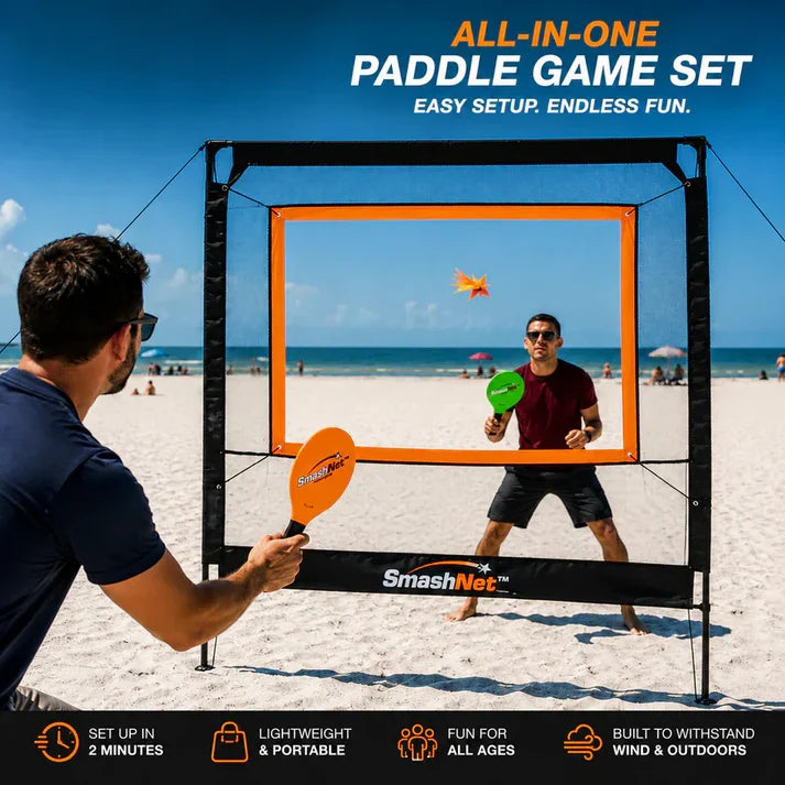 Portable paddle rally game set – original product gallery image 4