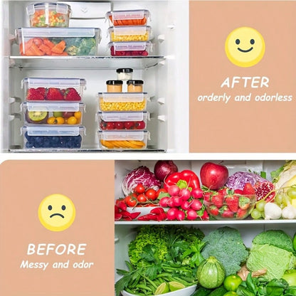 🔥24/48-piece Airtight Food Storage Containers Set – Stackable with Lids